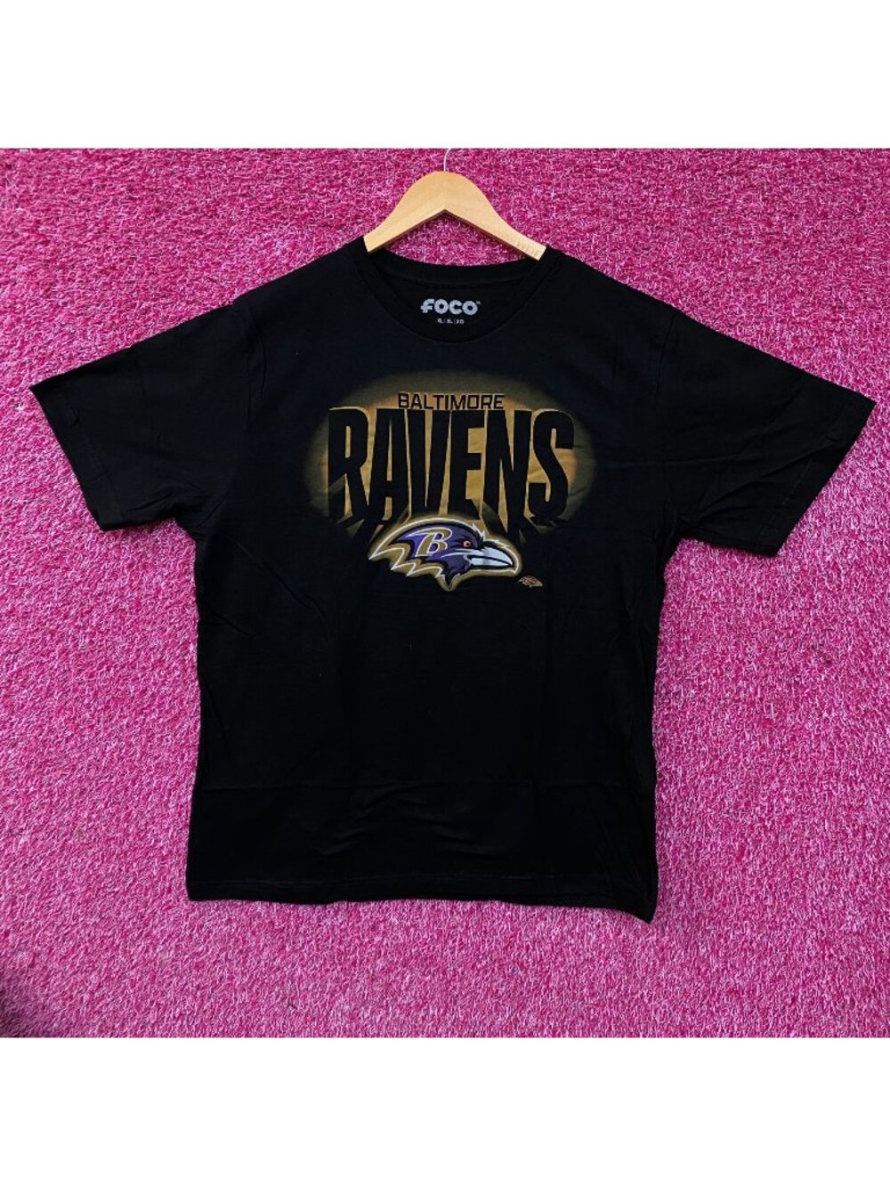FOCO NFL Baltimore Ravens Team Logo Graphic T-Shirt XL